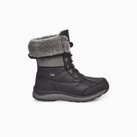 UGG Adirondack III Black Boots for Women (YCFP37469)